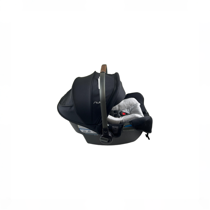 Shop Nuna PIPA rx Infant Car Seat with RELX Base, 2023, Caviar at GoodBuy Gear