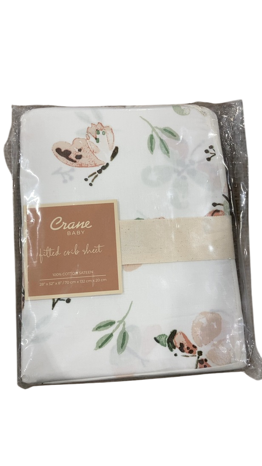 Shop Crane Baby Crib Fitted Sheet, Parker Butterfly at GoodBuy Gear