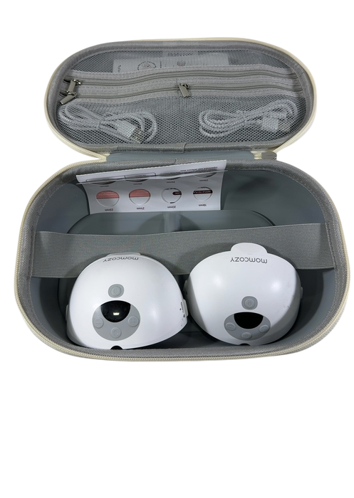 Shop Momcozy All-in-one M5 Double Wearable Breast Pump, Quill Grey at GoodBuy Gear