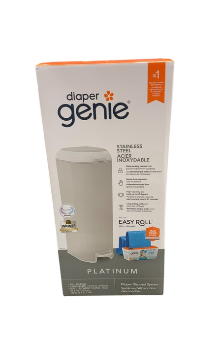 Shop Diaper Genie Platinum Diaper Pail, Grey at GoodBuy Gear