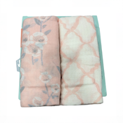Shop Aden + Anais Silky Soft Swaddles (2 Pack), Stencil at GoodBuy Gear