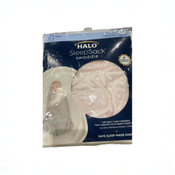 Shop Halo Sleepsack Swaddle Plushy Dot Velboa, Pink, Small at GoodBuy Gear