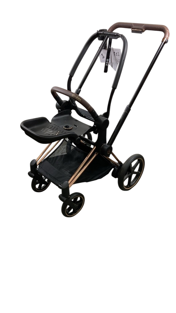 cybex frame only Cybex E-PRIAM Stroller Frame Only, 2023, Rosegold, with Battery