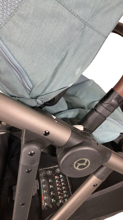 Shop Cybex Gazelle S Modular Stroller, 2023, Sky Blue, Taupe Frame at GoodBuy Gear
