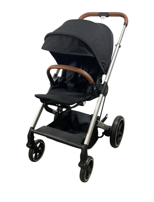 Shop Cybex Balios S Lux Stroller, 2021, Silver, Moon Black at GoodBuy Gear