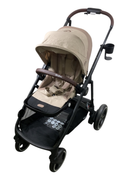 Shop Cybex e-Gazelle S Stroller, 2024, Almond Beige, Black at GoodBuy Gear