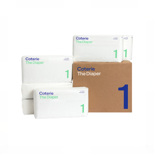 Shop Coterie Size 1 Diapers, 198 Count at GoodBuy Gear