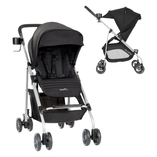 Shop Evenflo Reversi Lightweight Reversible Stroller, 2025, Altair Black at GoodBuy Gear