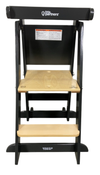 Shop Little Partners Learn ‘N Fold Learning Tower, Charcoal with Natural at GoodBuy Gear