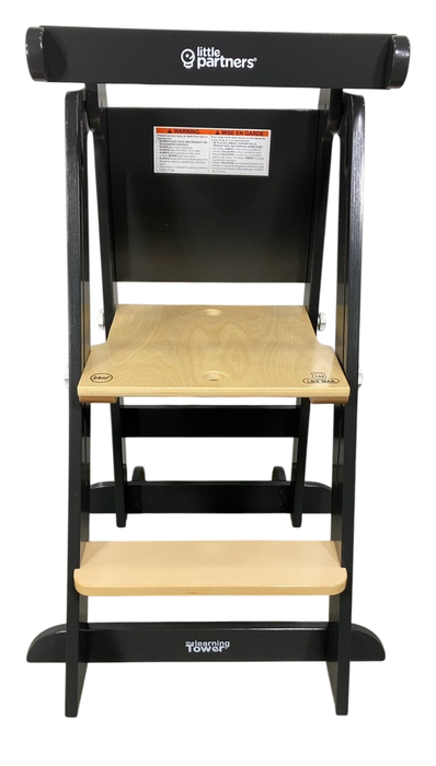 Shop Little Partners Learn ‘N Fold Learning Tower, Charcoal with Natural at GoodBuy Gear