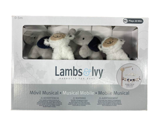 used Lambs & Ivy Musical Crib Mobile, Jungle Party