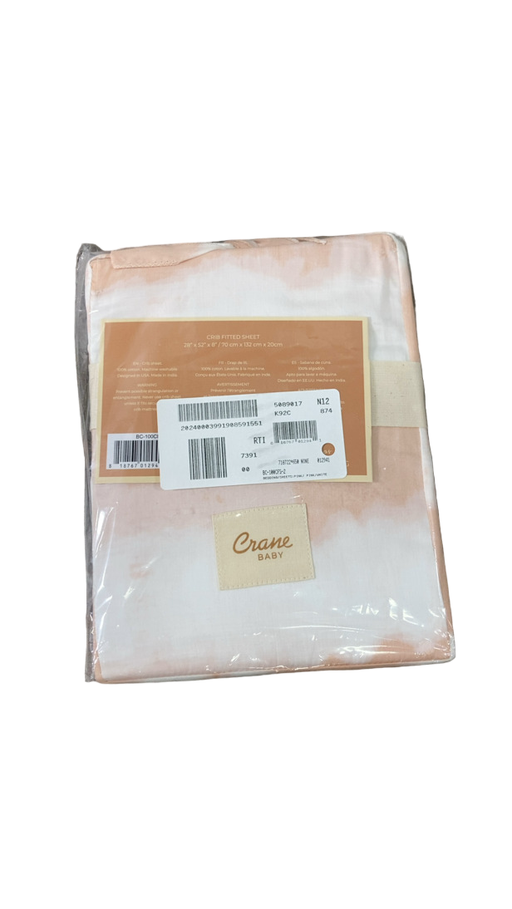 Shop Crane Baby Crib Fitted Sheet, Rose Tie Dye at GoodBuy Gear