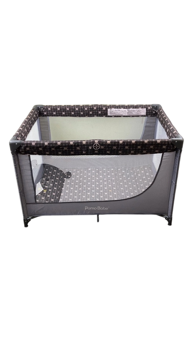 Shop Pamo Babe Playard, Grey at GoodBuy Gear