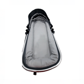 Shop Mompush Ultimate 2 Baby Stroller with Bassinet, 2024, Grey with Silver Frame at GoodBuy Gear