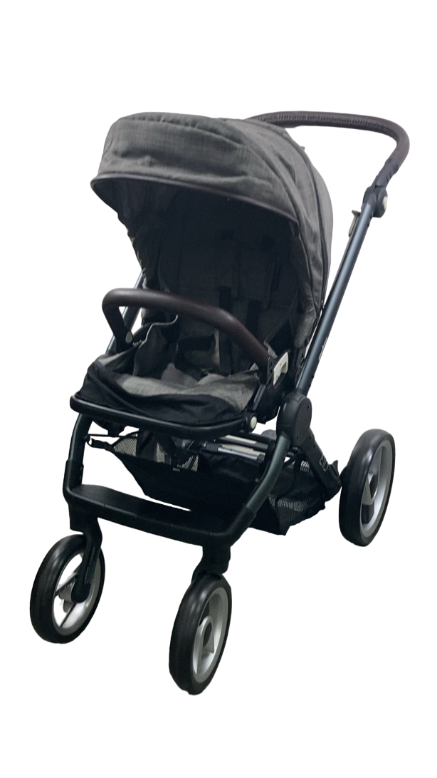 Mutsy Evo Industrial Edition Stroller, 2016, Farmer Dark Grey, Farmer