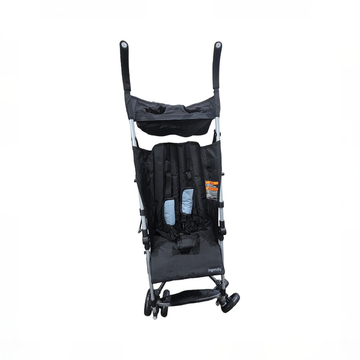 Shop Ingenuity 3D Mini Convenience Stroller, Gray/Black at GoodBuy Gear