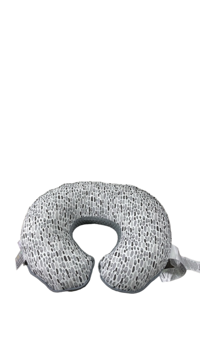 Shop Boppy Luxe Feeding and Infant Support Pillow, Grey Brushstrokes Pennydots at GoodBuy Gear