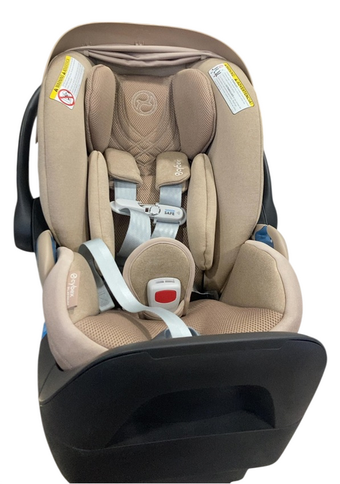 Shop Cybex Cloud T SensorSafe Infant Car Seat With Load Leg Base, Cozy Beige, 2025 at GoodBuy Gear