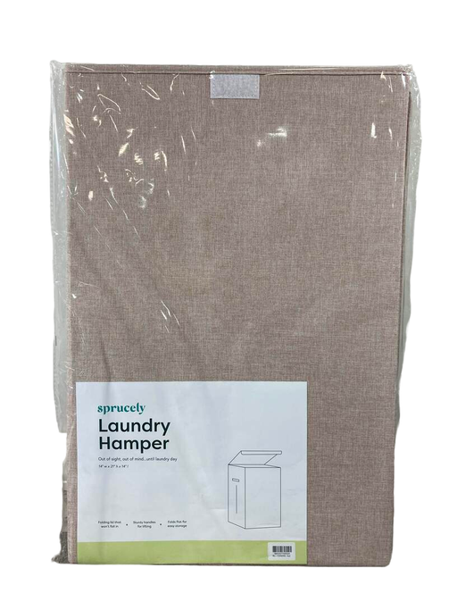 used Sprucely Laundry Hamper, Oat