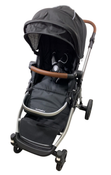 Shop Mockingbird Single to Double 2.0 Stroller, 2024, Black, Silver With Penny Leather, Windowpane at GoodBuy Gear