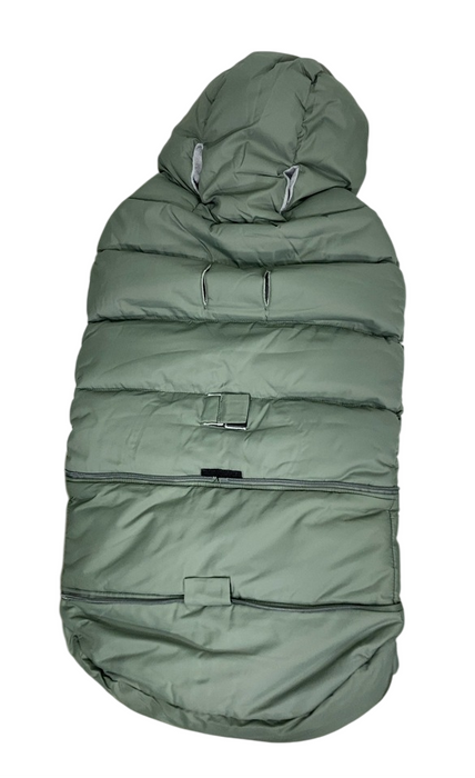 Shop Joolz Zippered Footmuff, Forest Green, Puffer at GoodBuy Gear