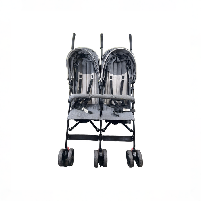 Shop Dream On Me Volga Twin Umbrella Stroller, Dark and Light Grey at GoodBuy Gear