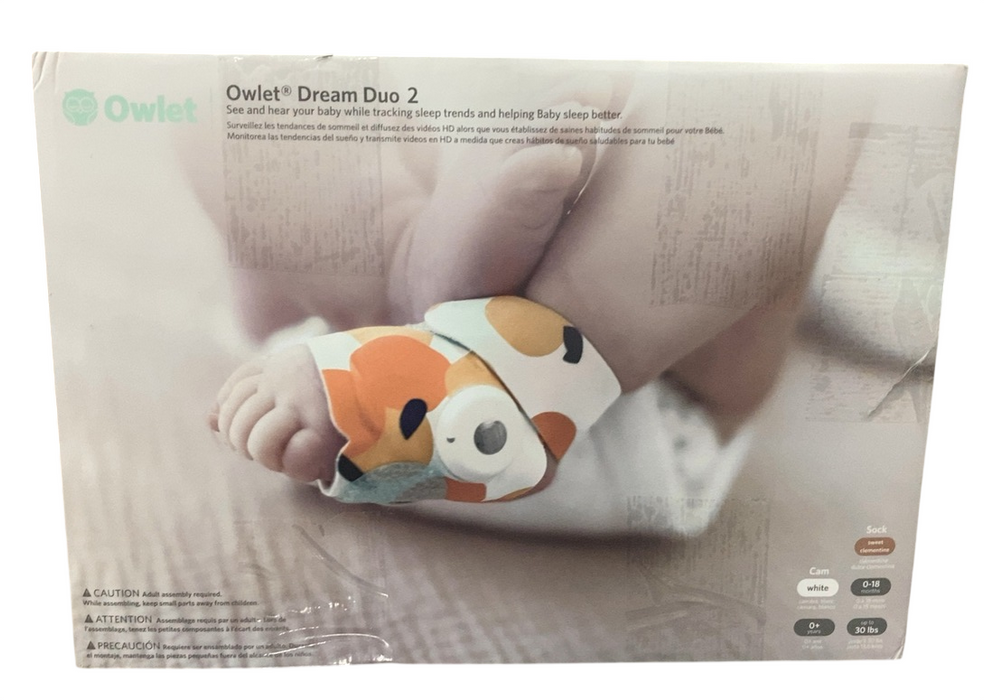 Shop Owlet Dream Duo 2, Sweet Clementine at GoodBuy Gear