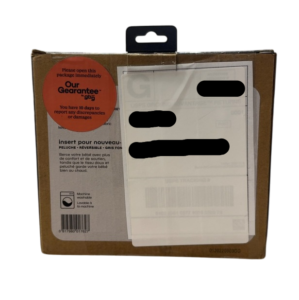 Shop 4moms Reversible Newborn Insert (new), Grey Plush at GoodBuy Gear