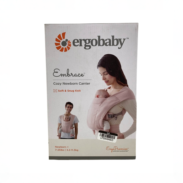 Shop Ergobaby Embrace Baby Carrier, Blush Pink, Knit at GoodBuy Gear