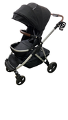 Shop Mockingbird Single to Double 2.0 Stroller, 2024, Black, Silver With Penny Leather, Watercolor Drops at GoodBuy Gear