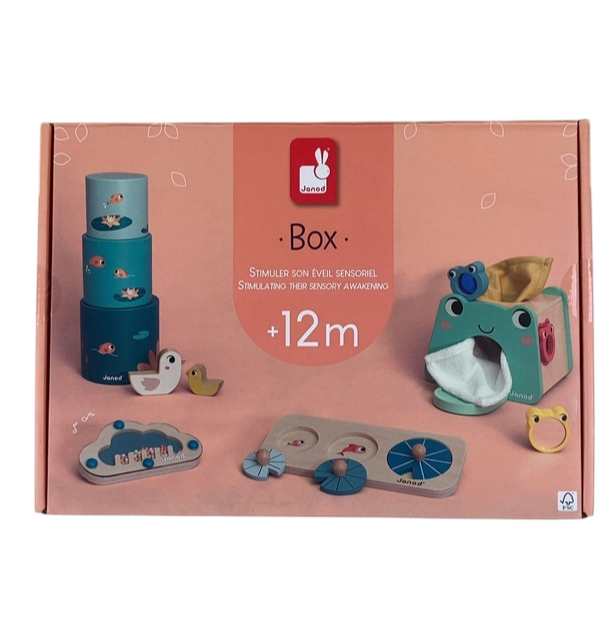 Shop Janod Baby Toy Box, 12 months at GoodBuy Gear