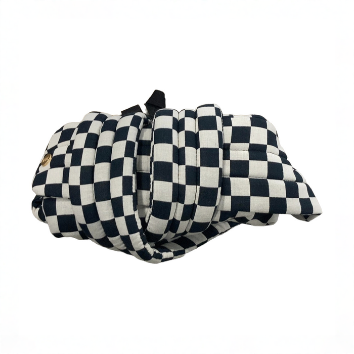 Shop Mabē The Monarch Carrier, Ebony Check at GoodBuy Gear
