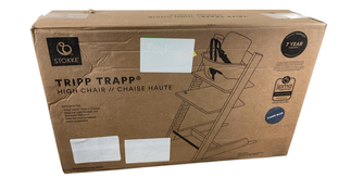 Shop Stokke Tripp Trapp High Chair With Baby Set, 2, Fjord Blue at GoodBuy Gear