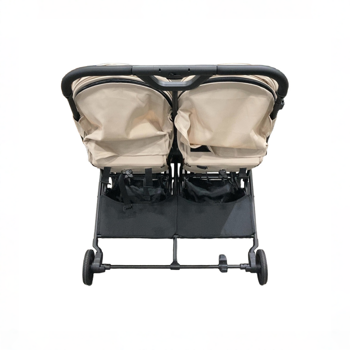 Shop Mompush Lithe Double Stroller, 2026, Khaki at GoodBuy Gear