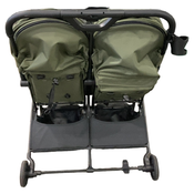 Shop DRAFT - Mompush Lithe Double Stroller, 2026, Forest at GoodBuy Gear