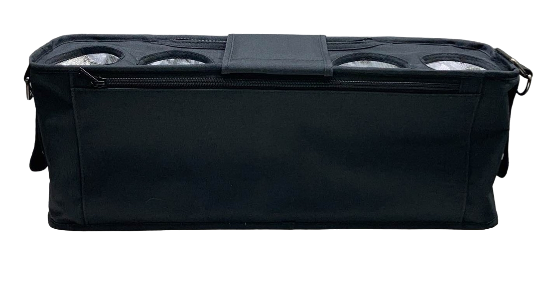 Shop Wonderfold Parent Console, 4 Seater (4 Cup Holders), Volcanic Black at GoodBuy Gear