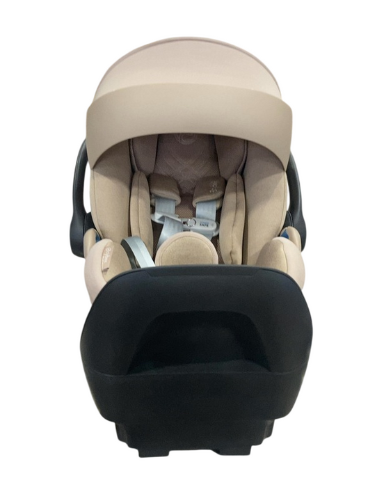 Shop Cybex Cloud T SensorSafe Infant Car Seat With Load Leg Base, Cozy Beige, 2025 at GoodBuy Gear
