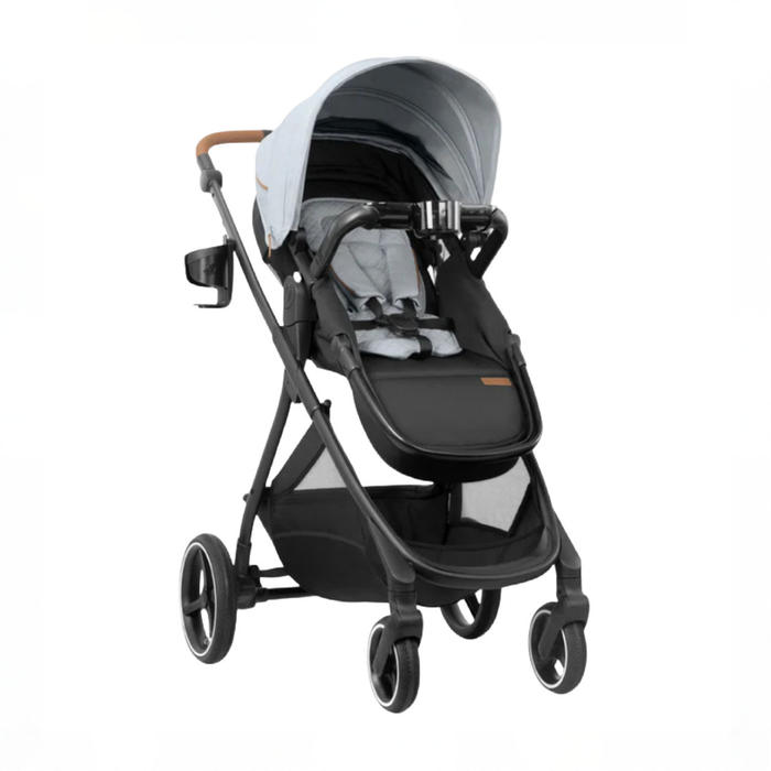 Shop Evenflo Shyft Intuiti+ Stroller, 2025, Green & Gentle Fabric, Quartz at GoodBuy Gear