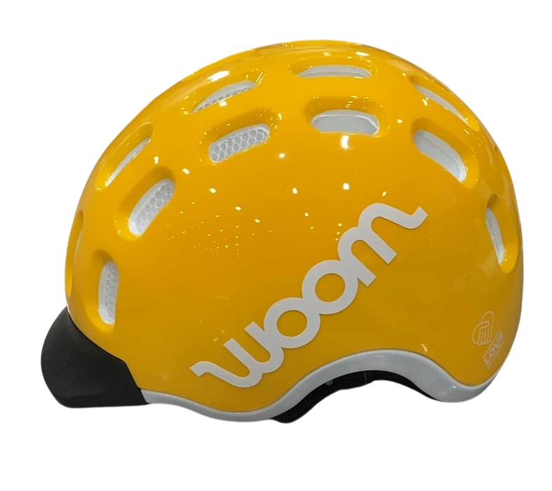 Shop Woom Kids Helmet, Small, Sunny Yellow at GoodBuy Gear