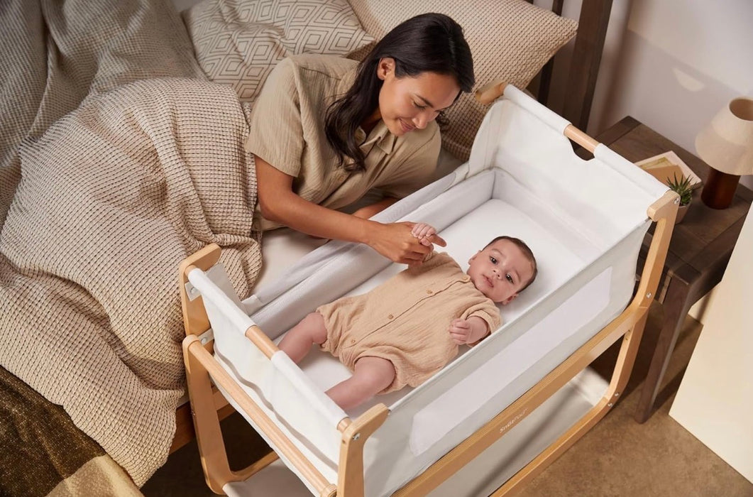 Snuz SnuzPod4 Bedside Bassinet, Natural