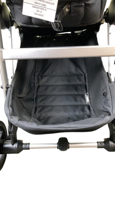 Shop Mockingbird Single 2.0 Stroller, Black, Windowpane, Silver With Black Leather, 2024 at GoodBuy Gear