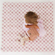 Shop Toki Kids Checker Gumdrop Vegan Leather Mat at GoodBuy Gear