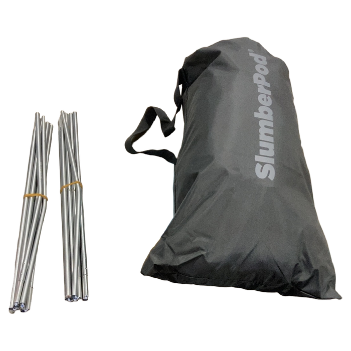 Shop SlumberPod 3.0 Sleep Canopy, Black with Gray Accents at GoodBuy Gear