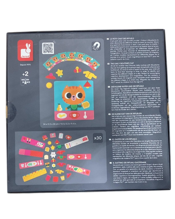 Shop Janod Magnetic Puzzle, Daily Routines Cat at GoodBuy Gear