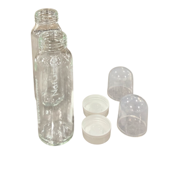 Shop Natursutten 2-pack Glass Baby Bottles, 8oz at GoodBuy Gear