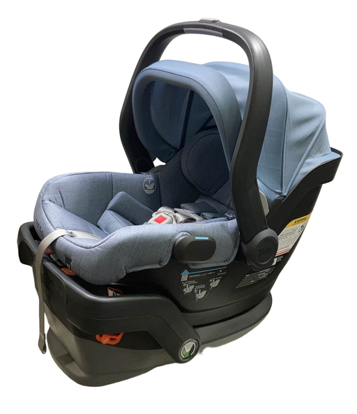 used UPPAbaby MESA V2 Infant Car Seat, Gregory (Blue Melange Merino Wool), 2023