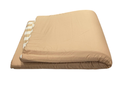 Shop Toki Kids Standard Padded Play Mat 40" x 40", Checker Toffee at GoodBuy Gear