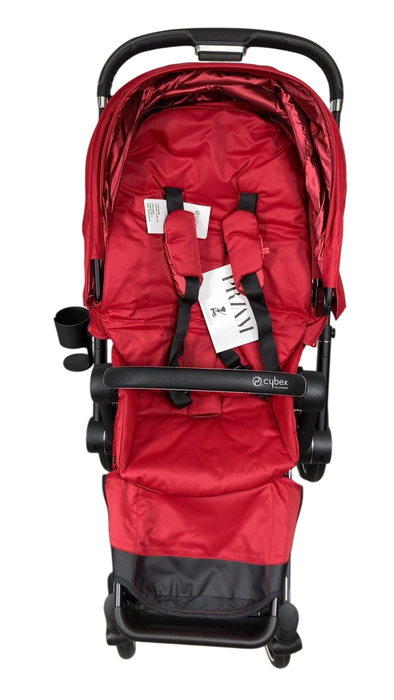 Shop Cybex PRIAM Stroller, 2019, Chrome With Black Details, True Red at GoodBuy Gear