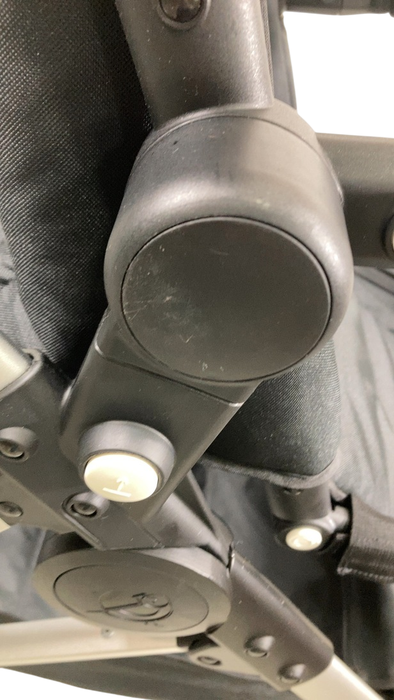 Shop Mockingbird Single to Double 2.0 Stroller, 2024, Black, Silver With Black Leather, Watercolor Drops at GoodBuy Gear