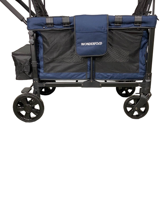 secondhand Wonderfold W4 Multifunctional Quad Stroller Wagon, Noble Navy, 2023